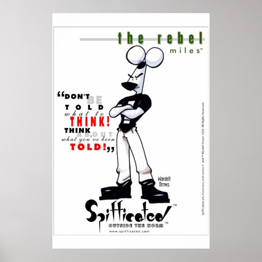 Gespireerd - de Rebel Poster (Voorkant)