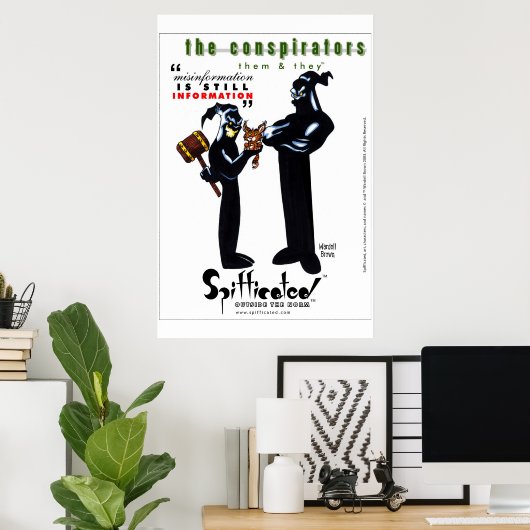 Gespireerd - de samenzweerders poster (Thuiskantoor)
