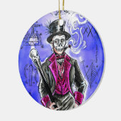 Gespiriteerde tapijten keramisch ornament (Links)