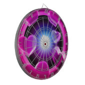 Gespiriteerde warme gloed dartbord (Voorkant Links)