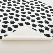 Gespistenpatroon silhouetdeken sherpa deken (3/4)