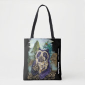 Gespitst Beer Tote Bag (Voorkant)