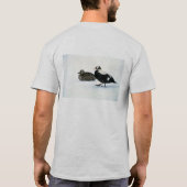 Gespitste Eiders T-shirt (Achterkant)