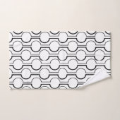 Gespleten cirkels bad handdoek (Handdoek)