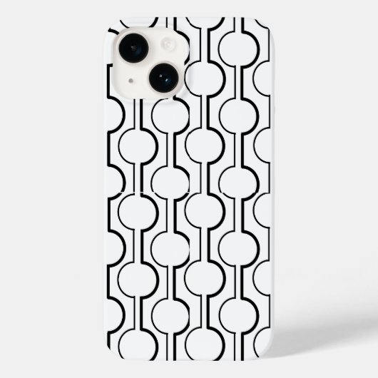 Gespleten cirkels Case-Mate iPhone case (Achterkant)