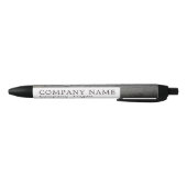 Gespleten grijze boomstam, Rustic Company/Event Zwarte Inkt Pen (Bodem)
