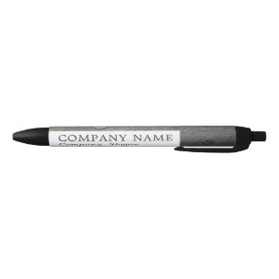 Gespleten grijze boomstam, Rustic Company/Event Zwarte Inkt Pen