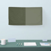 Gespleten mos groene gestructureerde aangepaste ba spandoek (Beurs)