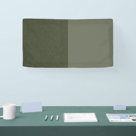 Gespleten mos groene gestructureerde aangepaste ba spandoek (Beurs)