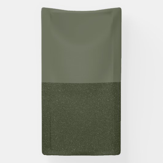 Gespleten mos groene gestructureerde aangepaste ba spandoek (Verticaal)