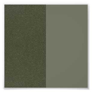Gespleten mosgroene textuur vierkante poster (op m