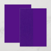 Gespleten paarse behuizing kaart – gestructureerd (Voorkant / Achterkant)