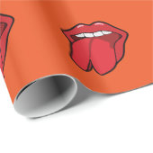Gespleten tong, body modification inpakpapier (Rol Hoek)
