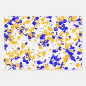 Gespleten verf inpakpapier vel (Voorkant 3)