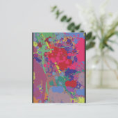 Gesplitst Briefkaart (Staand voorkant)