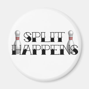 Gesplitst gebeurt! magneet