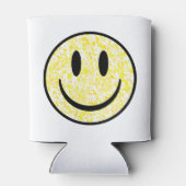 Gesplitst glimlachend gezicht blikjeskoeler (Achterkant)