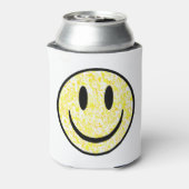 Gesplitst glimlachend gezicht blikjeskoeler (Blikje Achterkant)