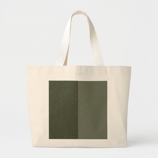 Gesplitst paneel Moss Groene Canvas tas (Voorkant)