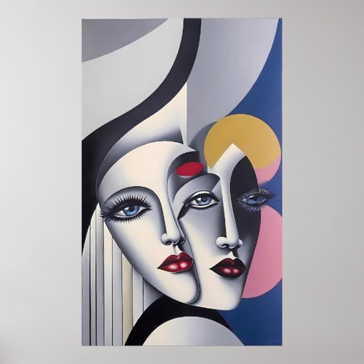 Gesplitste beslissing - Ken Gage Surreal Poster (Voorkant)