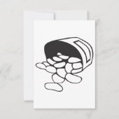 Gesplitste bonen uitnodigingen (Voorkant)