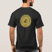 Gesplitste persoonlijkheden Gele Logo T-shirt (Achterkant)