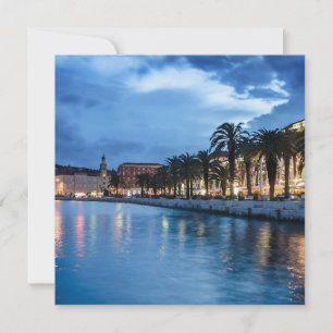 Gesplitste promenade in Kroatië