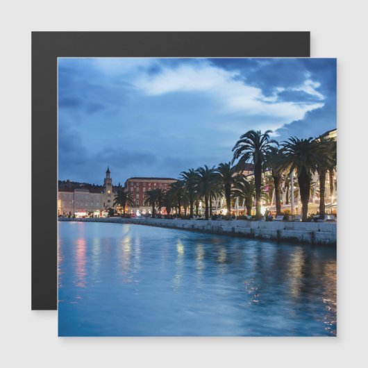 Gesplitste promenade in Kroatië (Voorkant / Achterkant)