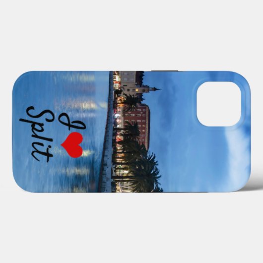 Gesplitste promenade in Kroatië Case-Mate iPhone Case (Achterkant (horizontaal))