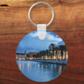 Gesplitste promenade in Kroatië Sleutelhanger (Voorkant)