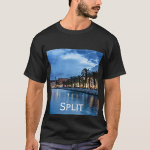 Gesplitste promenade in Kroatië T-shirt