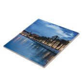 Gesplitste promenade in Kroatië Tegeltje (Zijkant)