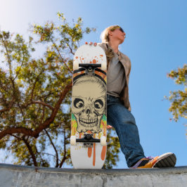 Gesplitste schedel persoonlijk skateboard