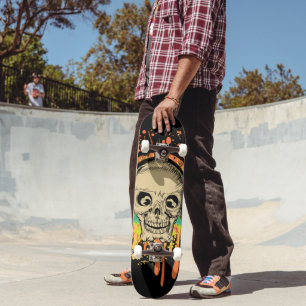 Gesplitste schedel persoonlijk skateboard