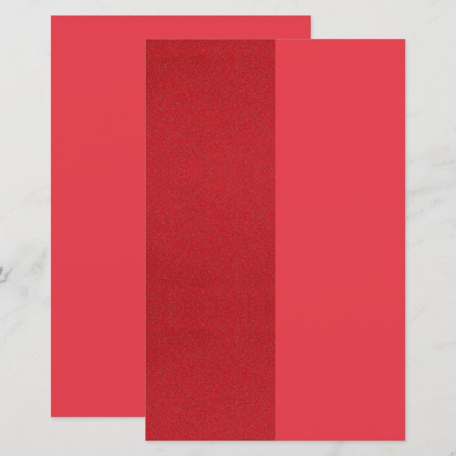 Gesplitste Tomaat Rood Aangepaste Printable Papier (Voorkant / Achterkant)