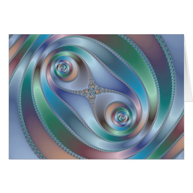 Gesplitste tunnel - Fractale Kaart (Voorkant Horizontaal)