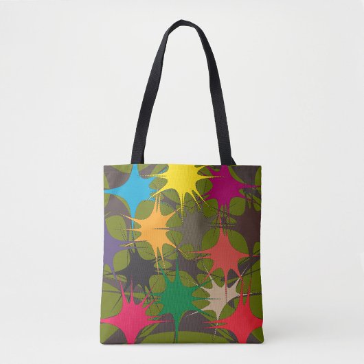 Gesplitste verf tote bag
