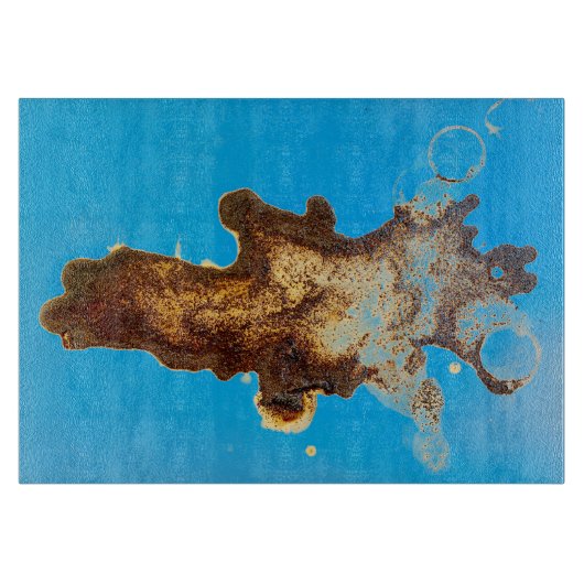 Gespoelde koffie snijplank (Voorkant)