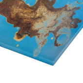 Gespoelde koffie snijplank (Hoek)