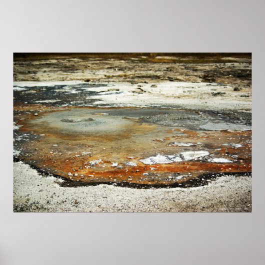 Gespoelde objecten afdrukken poster (Voorkant)