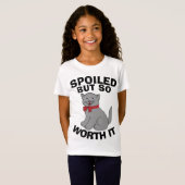 GESPOILEERD MAAR ZO ERNSTIG, KITTEN T-Shirts (Voorkant volledig)