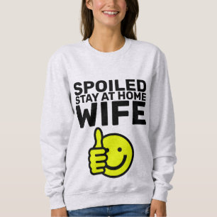 GESPOILEERD VERBLIJF BIJ WIFE T-SHIRTS THUIS