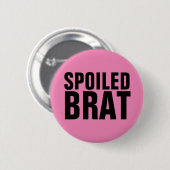GESPOILEERDE BUTTON (Voorkant /achterkant)