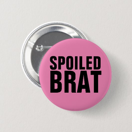 GESPOILEERDE BUTTON (Voorkant /achterkant)
