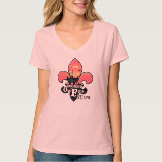GESPOLIEERDE OLIEPFIELD WIFE T-SHIRT