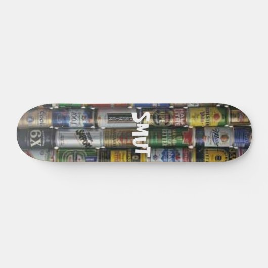 GESPONNEN AAP SMUT SKATEBOARDS - BIER (Horizontaal)