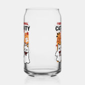 Gesponnen-anormale Cat-tivity Schattige Halloween  Blikvorm Glas (Links)