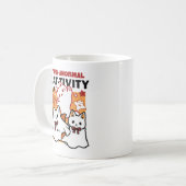 Gesponnen-anormale Cat-tivity Schattige Halloween  Koffiemok (Voorkant links)