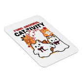 Gesponnen-anormale Cat-tivity Schattige Halloween Magneet (Rechterzijde)