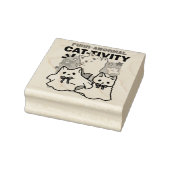 Gesponnen-anormale Cat-tivity Schattige Halloween  Rubberstempel (Stempel)